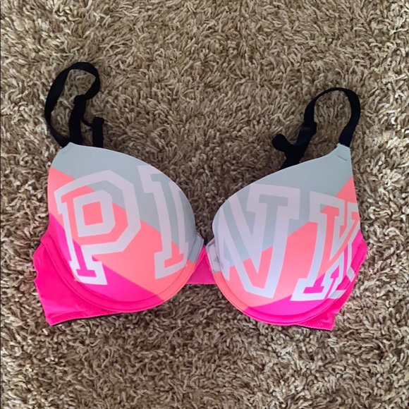 PINK Victoria's Secret Other - Blue, peach, pink bra